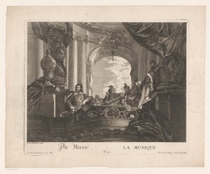 Alegoría de la música Die Music / La musique (título sobre objeto) Representaciones alegóricas (título de serie)