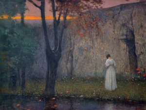 Autumn dawn par Schikaneder, Jakub (1855-1924) de Jakub Schikaneder