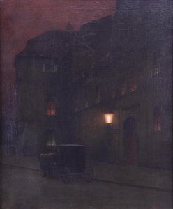 El carruaje, c. 1900 de Jakub Schikaneder