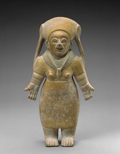 Mujer de pie, 200 a.C.-800 d.C. de Jama Coaque culture