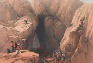 Entrada al Paso Kojak desde Parush, c.1839