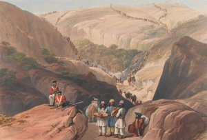 El Primer Descenso por el Paso Koojah, c.1839