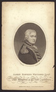 James Hawkins-Whitshed, almirante británico (grabado) de James (after) Northcote