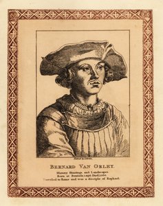 Bernard van Orley, artista flamenco del Renacimiento.1817 (grabado) de James (c.1780 after 1820) Girtin