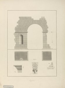 Puerta de entrada, Zaghouan de James 1730 94 Bruce