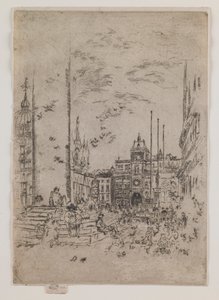 la piazzeta de James Abbott McNeill Whistler