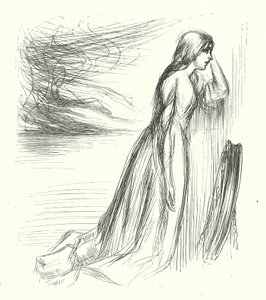 "Dejó su hogar" de James Abbott McNeill (after) Whistler