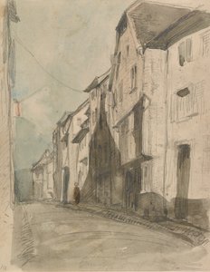 Una calle en Saverne, 1858 de James Abbott McNeill Whistler