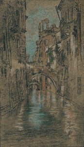 Un Canal Veneciano, c1880