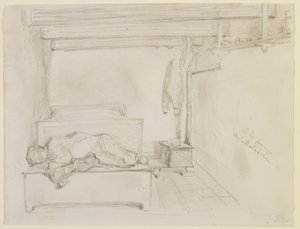 En la granja de Maladrie, 1858