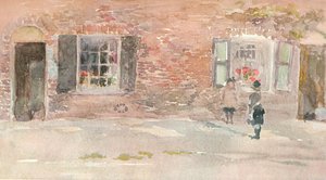 Un estudio, del boceto en acuarela de J McNeill Whistler, c1880s 1903-1904 de James Abbott McNeill Whistler