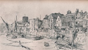 Adán y Eva: Old Chelsea, 1879 de James Abbott McNeill Whistler