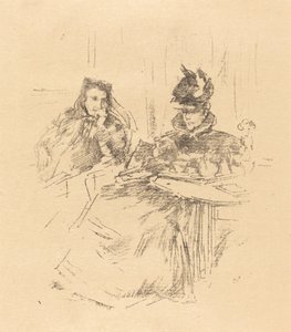 Té de la tarde, 1897 de James Abbott McNeill Whistler