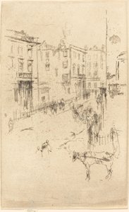 Alderney Street, c. 1880-1881 de James Abbott McNeill Whistler