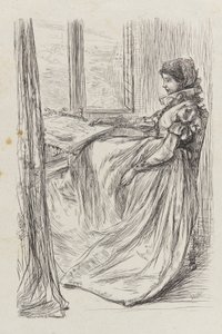 Una ilustración para La mañana antes de la masacre de San Bartolomé, 1862