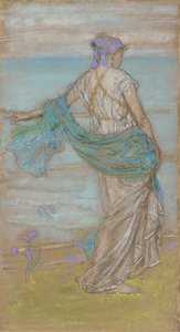 Annabel Lee, 1885-1887. de James Abbott McNeill Whistler