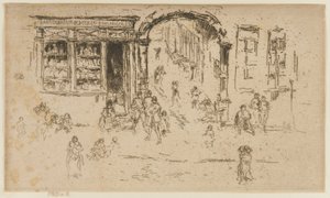 Archway, Bruselas de James Abbott McNeill Whistler