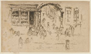 Arco, Bruselas, 1887 de James Abbott McNeill Whistler