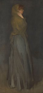 Arreglo en amarillo y gris": Effie Deans de James Abbott McNeill Whistler