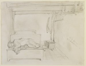 En la granja de Maladrie, 1858