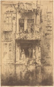 Balcón, Ámsterdam, 1889