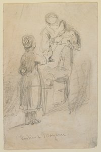 Barbero en Maguncia, 1858 de James Abbott McNeill Whistler