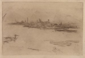 Mañana en Battersea, 1875 de James Abbott McNeill Whistler