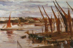 Battersea Reach, c. 1863 de James Abbott McNeill Whistler