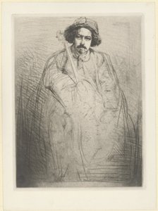 Becquet, de la serie «Dieciséis aguafuertes» de James Abbott McNeill Whistler