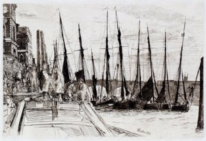 Billingsgate de James Abbott McNeill Whistler
