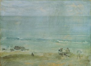 En la orilla, St. Ives de James Abbott McNeill Whistler
