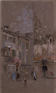 Campanile Santa Margherita, 1879-80 de James Abbott McNeill Whistler
