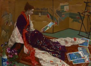 Capricho en púrpura y oro: La pantalla dorada de James Abbott McNeill Whistler