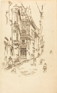 Chancellerie, Loches, 1888 de James Abbott McNeill Whistler