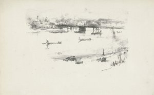 Puente ferroviario de Charing Cross de James Abbott McNeill Whistler