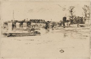 Chelsea, 1879 de James Abbott McNeill Whistler