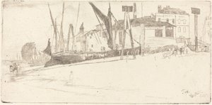 Chelsea Wharf de James Abbott McNeill Whistler
