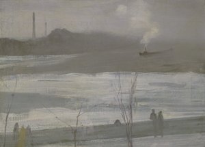 Chelsea en Hielo de James Abbott McNeill Whistler