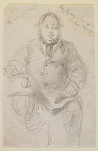 Chez George Sauer a Lion Rouge, 1858 de James Abbott McNeill Whistler