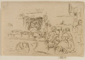 Carretilla de frutas para niños de James Abbott McNeill Whistler