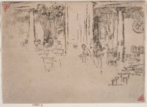 Iglesia, Bruselas de James Abbott McNeill Whistler