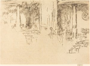 Iglesia, Bruselas de James Abbott McNeill Whistler