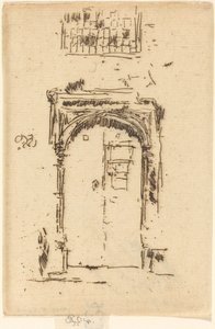 Puerta de la iglesia, Edgemere de James Abbott McNeill Whistler