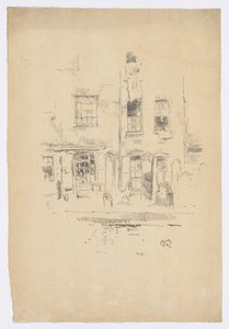 Patio de la iglesia de James Abbott McNeill Whistler