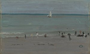 Escena costera, bañistas de James Abbott McNeill Whistler