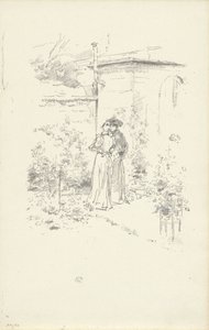 Confidencias en el jardín de James Abbott McNeill Whistler