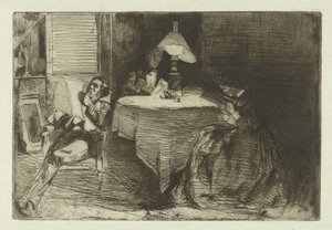 la sala de musica la sala de musica de James Abbott McNeill Whistler
