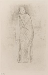 Modelo drapeado de James Abbott McNeill Whistler