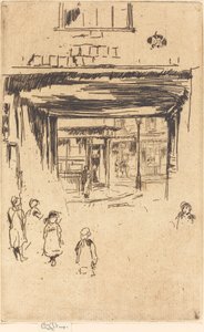 Drury Lane, c. 1880-1881 de James Abbott McNeill Whistler