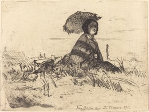 A Pleno Sol, 1858 de James Abbott McNeill Whistler